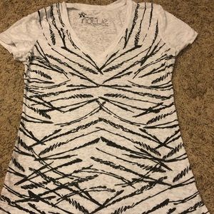 Junior Nollie Zebra print shirt